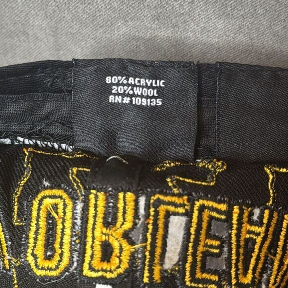 Vintage Adult Unisex New Orleans Hornets NBA Black & Yellow Cap Hat Size 7 NEW - Picture 7 of 7